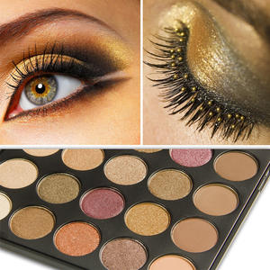 Groothandel 35 Kleur Kerst Oogschaduw Plaat Multichrome Pigment Oogschaduw Makyaj Pressed Glitter Oogschaduw Private Label - Product Image 2