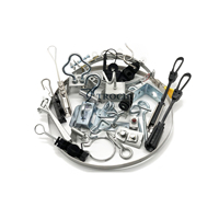 Pince de fixation pour câble de descente en fibre optique, modèle Hypoclamp FTTH, pour montage sur poteau et installation aérienne