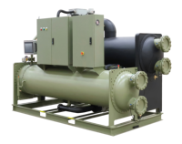 Refroidisseur d'eau centrifuge sans huile de 320 tonnes, unité de refroidissement à gaz de 1125 kW pour la production industrielle