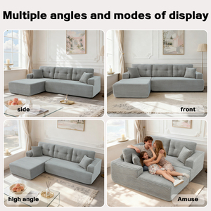 Top Trending <strong>Products</strong> <strong>2026</strong> Living Room <strong>Furniture</strong> l Shape Sofa with Left Chaise Drop Shipping From US Warehouse - Product Image 3