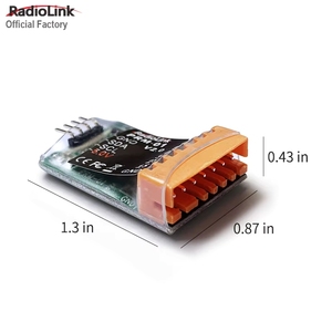 Module de télémétrie de tension de batterie pour bateau/avion Radiolink PRM-01 pour <span class=keywords><strong>radiocommande</strong></span> AT9S Pro/10II compatible avec R9DS/R12 - Product Image 5
