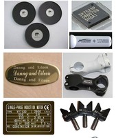 Machine de découpe/marquage/échancrage/perçage/gravure au laser à fibre GY pour métal, contrôle CNC haute précision