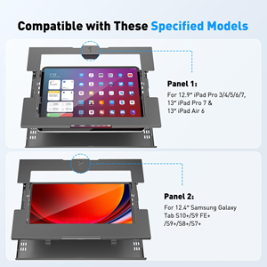 NOVISON Mount POS <b>Stand</b> Free Adjustable 75x75mm 100x100mm Metal Pos Monitor Desktop <b>Stand</b> <b>for</b> Shop Retail - Product Image 2