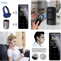 Lecteur MP3 en alliage de zinc de 1,8 pouce avec haut-parleur intégré, 16 Go, audio sans perte, pour usage quotidien des étudiants