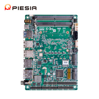 AIOT 3,5 "PC integrada SBC Intel Ultra 5 125H Ultra 7 155U 155H 2 * Lan 6COM 2 * DDR5 CAN X86 3,5 pulgadas placa base Industrial sin ventilador