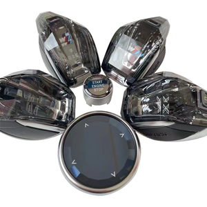 Vendita calda BMW Full Series per auto pomello integrale <span class=keywords><strong>cristallo</strong></span> sostituibile con corpo diamantato Design a quattro pezzi - Product Image 1