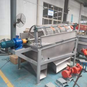 Tamis à tambour rotatif en acier inoxydable DZJX pour le compost, les déchets solides et le terreau - Product Image 5