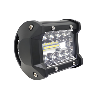 Xe <span class=keywords><strong>LED</strong></span> làm việc ánh sáng mới Ba mắt 4-inch 20LED 60W off-road xe sửa đổi Spotlight ba hàng 20 hạt làm việc ánh sáng - Product Image 5