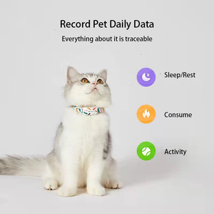 Rastreador inteligente para mascotas PETKIT Bluetooths <span class=keywords><strong>Collar</strong></span> Pet <span class=keywords><strong>Dog</strong></span> <span class=keywords><strong>Collar</strong></span> Cat Tracker Control ajustable Actividad deportiva Sleep <span class=keywords><strong>Collar</strong></span> impermeable - Product Image 4