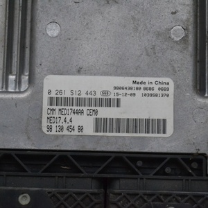 Computadora de Motor de <span class=keywords><strong>Segunda</strong></span> <span class=keywords><strong>Mano</strong></span> para 508 <span class=keywords><strong>5008</strong></span> 408 4008, Placa de Computadora C4L A9 S6 U6 U5, Unidad de Control ECU 0261S12443 MED17.4.4 9813045480 - Product Image 2