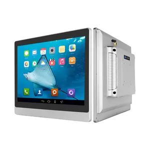 Jawest VESA/Desktop 15 Inch Capacitive Touch Screen All in One Panel PC Industrial Android AIO Panel PC with USB/COM/WIFI