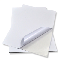 Papier autocollant en vinyle imprimable de qualité supérieure au prix le plus bas, brillant/mat/transparent/holographique, résistant à l'eau, pour imprimante jet d'encre et laser