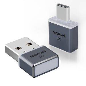 Norwii J20 100% Indétectable, Agitateur de Souris en Alliage de Zinc Métallique USB avec 3 Modes de Contrôle Tactile, Maintient le PC Actif, Sans Pilote - Product Image 1