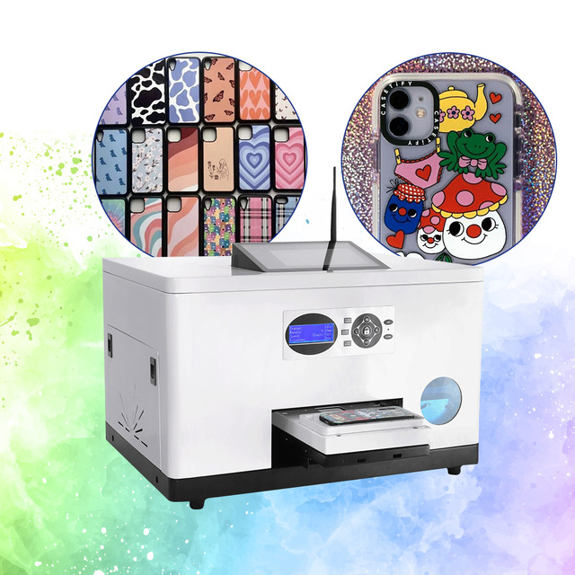 Sunika A3 UV Printer in China Direct to Substrate UV Flatbed Printer for Wood Phone Case Cards Acrylic