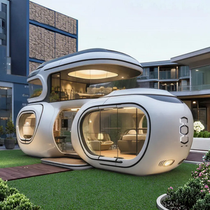 Hoogwaardige aanpasbare prefab woningen, luxe draagbare villa's, slim <span class=keywords><strong>capsule</strong></span> ontwerp - Product Image 5