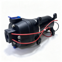 Pompe à eau à pression 24V DC Mambaflo 40PSI à membrane auto-amorçante avec filtre pour eau douce, bateaux, caravanes et camping-cars