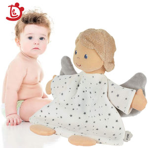 Couette et serviettes en soie pour bébé, 1 pièce, couverture de sécurité en peluche, jouet créatif en forme d'ange, nouveauté 2021 - Product Image 3