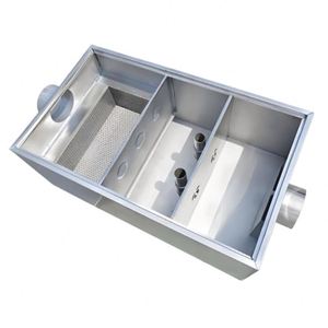 Trampa de Grasa Automática para Cocina de Restaurante 304/Máquina Comercial de Limpieza de Interceptores de Aceite - Product Image 1