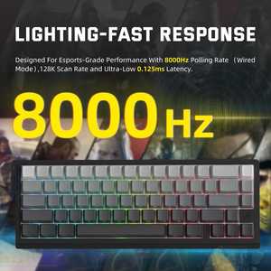 Attack Shark X68 Pro X68PRO Keyboard Magnetic <b>Switch</b> AliExpress Attack Shark X68 Pro Laptop Gaming Keyboard - Product Image 3
