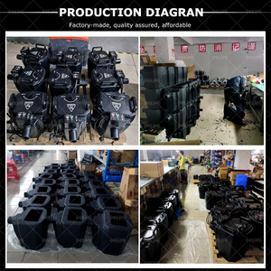 Delifx không tiếng ồn mặt đất thấp sương mù khói Máy làm đá khô cách nhiệt vật liệu composite cường độ cao ma quái Máy sương mù thấp - Product Image 2