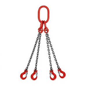 Anillo de elevación de acero galvanizado de alta resistencia G80 con rueda de cadena de 6 mm / Cadenas de eslinga con recubrimiento de zinc - Product Image 5