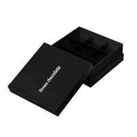 Boîte en papier chocolaté mat de haute qualité, certifiée ISO9001, personnalisable avec logo, boîte magnétique pour brownie, boîtes à biscuits élégantes sur mesure