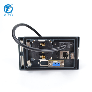 QH420-2 hộp điều khiển IP54 điện thông minh 10A RJ45 điện cắm ổ cắm ổ cắm USB RS485/232 Bảng điều khiển phía trước giao diện - Product Image 3