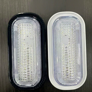 Rectangular LED <b>Ceiling</b> <b>Light</b> Modern Black White Plastic Housing PS Cover 2700K Soft Warm White 20W Ra90 Indoor Use - Product Image 1