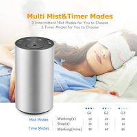 Diffuseur d'huiles essentielles portable rechargeable sans fil en alliage d'aluminium, désodorisant pour voiture, maison, hôtel et extérieur, sans eau