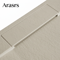 Receveur de douche pour salle de bain 120x60 avec receveur de douche d'angle 90x90 pour la rénovation de petites salles de bain