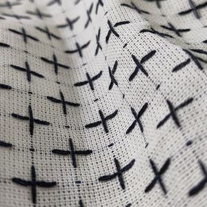 125GSM 100% coton Jacquard tissé <span class=keywords><strong>tissu</strong></span> léger doux brodé <span class=keywords><strong>japonais</strong></span> respirant mode <span class=keywords><strong>tissu</strong></span> pour robe Textile à la maison - Product Image 3