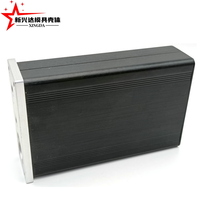 Boîtier d'amplificateur de casque en alliage d'aluminium 88x38mm, panneau frontal usiné CNC pour module récepteur audio numérique HiFi