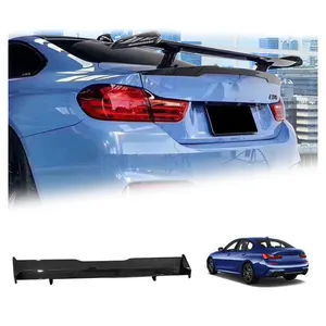 Estilo quente de Fibra De Carbono Spoiler Spoiler Preto Case Top Set Spoiler Traseiro Para Bmw M2 M3 M4