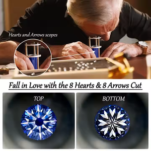 Ánh đá quý 5*10mm 1CT D vv1 màu <span class=keywords><strong>Marquise</strong></span> cắt tổng hợp moissanite diamantes lỏng lẻo cho đồ trang sức thời trang - Product Image 5