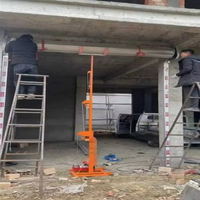 Porte à enroulement électrique en câble d'acier pour ascenseur, installation de tuyaux d'incendie et de climatisation