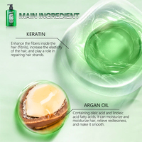 Après-shampoing pour hommes Disaar avec huile d'argan, réparation à la kératine, lissage et soin des cheveux, après-shampoing et produit de soin pour les cheveux