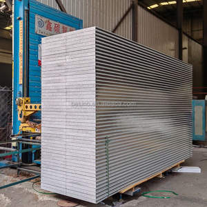 Vente directe d'usine, panneaux muraux, panneaux sandwich, tôle d'acier galvanisée, <span class=keywords><strong>isolation</strong></span> <span class=keywords><strong>thermique</strong></span> haute densité à prix préférentiels - Product Image 1