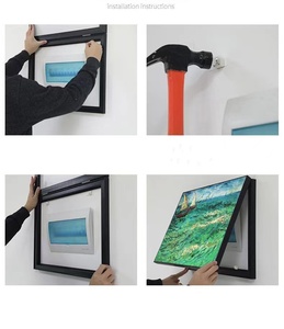 Directo de fábrica, Venta caliente, precio bajo, arte de pared enmarcado, caja de medidor eléctrico creativo, decoración, Marco de imagen, caja de refugio - Product Image 2