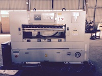 Máquina de corte de papel hidráulico con control de programa de QZYK-920D, cortador de papel de material, guillotina