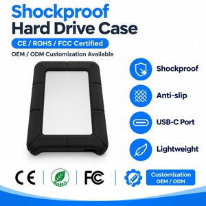 Estación de acoplamiento NVMe SSD, carcasa externa SSD USB 3.1, 2 puertos SATA 2.5, carcasa de goma para HDD externo de 2.5 pulgadas, caja SATA 2.5 moderna. - Product Image 5