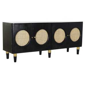 Buffet Mango in Rattan 150x40x65 Nero - Product Image 5