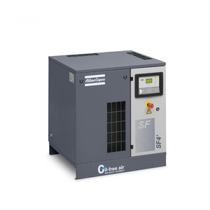 เครื่องอัดอากาศแบบไร้น้ำมัน Atlas Copco รุ่น SF4 <span class=keywords><strong>SF8</strong></span> SF11 SF15 SF17 SF22 SF35 - Product Image 2