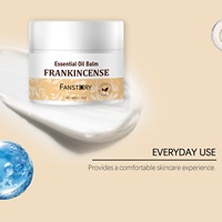 Crème Visage Hydratante et Nourrissante en Profondeur, Apaisante et Réparatrice, à la Cire d'Abeille, à l'Huile d'Encens et à l'Acide Hyaluronique, Personnalisée