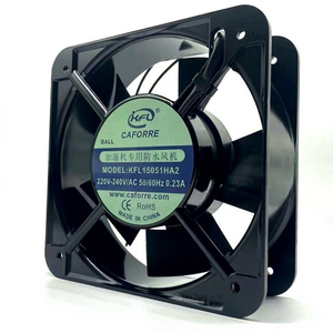 พัดลมกันน้ำ Caforre ขนาด 120x120x38 มม. ลูกปืน 220V 2.4W 42 CFM สำหรับใช้งานเชิงพาณิชย์ สำหรับเครื่องเพิ่มความชื้นและระบบทำความเย็น - Product Image 1