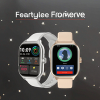 Nouvelle Arrivée 2025 Montre Connectée Unisexe 41-43mm Écran AMOLED IP67 Caoutchouc Magnétique Sans Fil Suivi du Sommeil Calendrier Réveil Réponse aux Appels