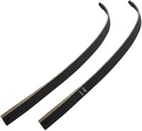 Arc-en-ciel recourbé et flèches, puissance de 30-62 pouces, 20 à 70 IBS, long Bow traditionnel, pour la chasse