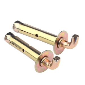 Ancoraggi a Gancio Metrici in Acciaio Inox Zincato, Bulloni di Espansione a Gancio a J per Montaggio su Cemento e Pareti - Product Image 5