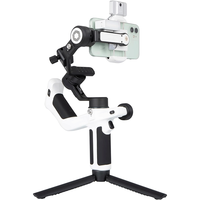 FeiyuTech Scorp Mini-P Kit Stabilisateur de smartphone 3 axes avec suivi IA, lumière d'appoint et support tableau de bord pour iPhone 16 Pro Max et Android