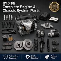 Accesorios Originales para Automóviles, Repuestos, Luz Trasera, Ensamblaje de Parachoques Trasero para BYD F6 2008-2013, Repuestos BYD F6
