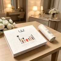 Boîtes cadeaux rigides magnétiques de luxe en papier recyclé, personnalisées et gaufrées, avec doublure en mousse pour crème pour le visage, cosmétiques, bijoux, emballage